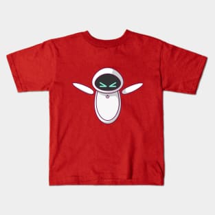 Assistant Robot Cute Angry Expression Kids T-Shirt